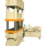 Compact 50 Ton Four Column Hydraulic Press