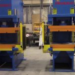 Custom 80 Ton Open Gap Frame Presses with Tool Plate